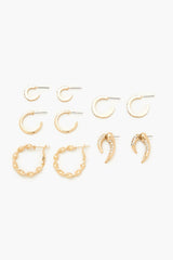 Rhinestone Hoop Earring Set | Forever 21 discount