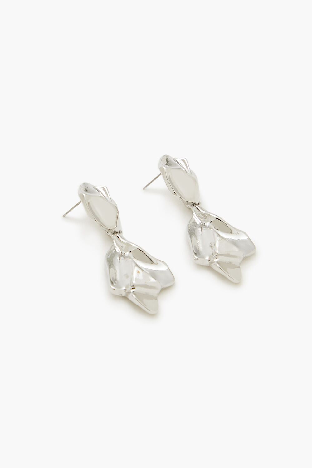 Hammered Abstract Drop Earrings | Forever 21 outlet