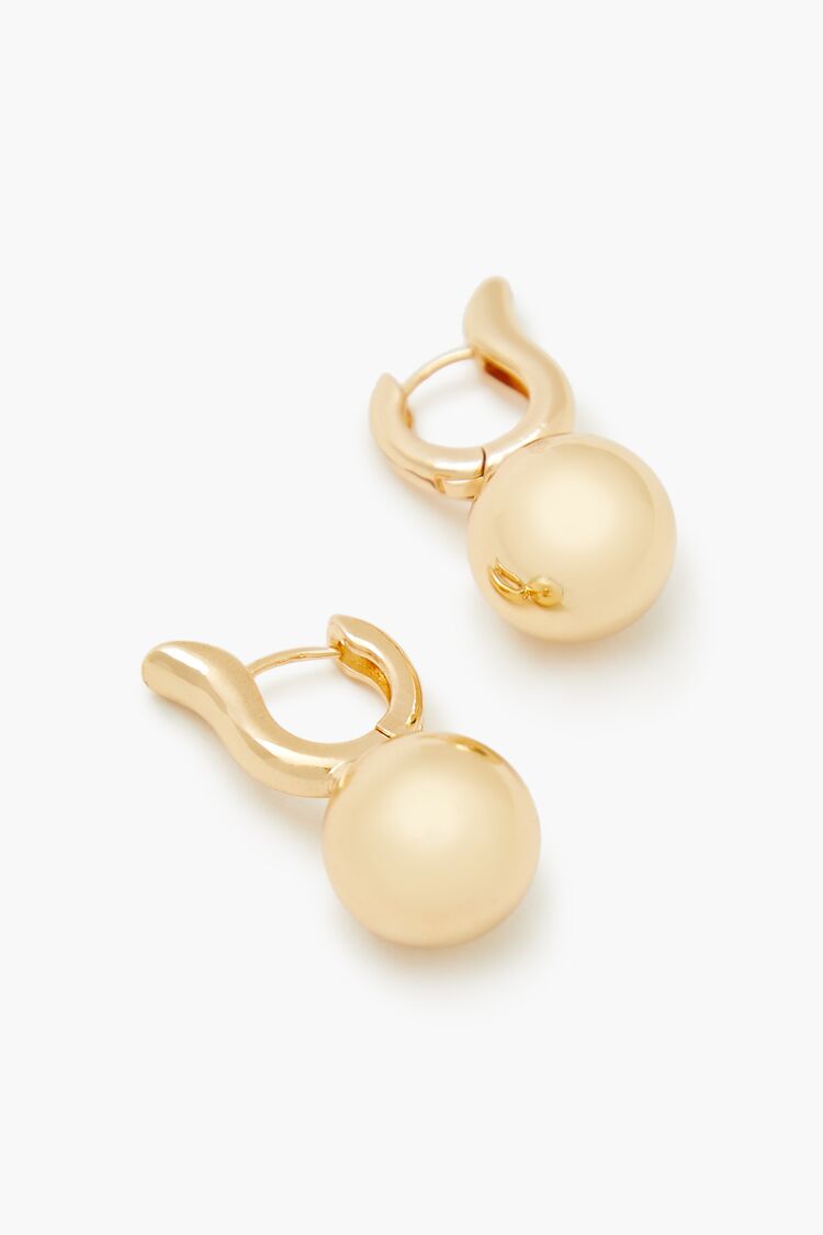Round Huggie Hoop Earrings | Forever 21 online