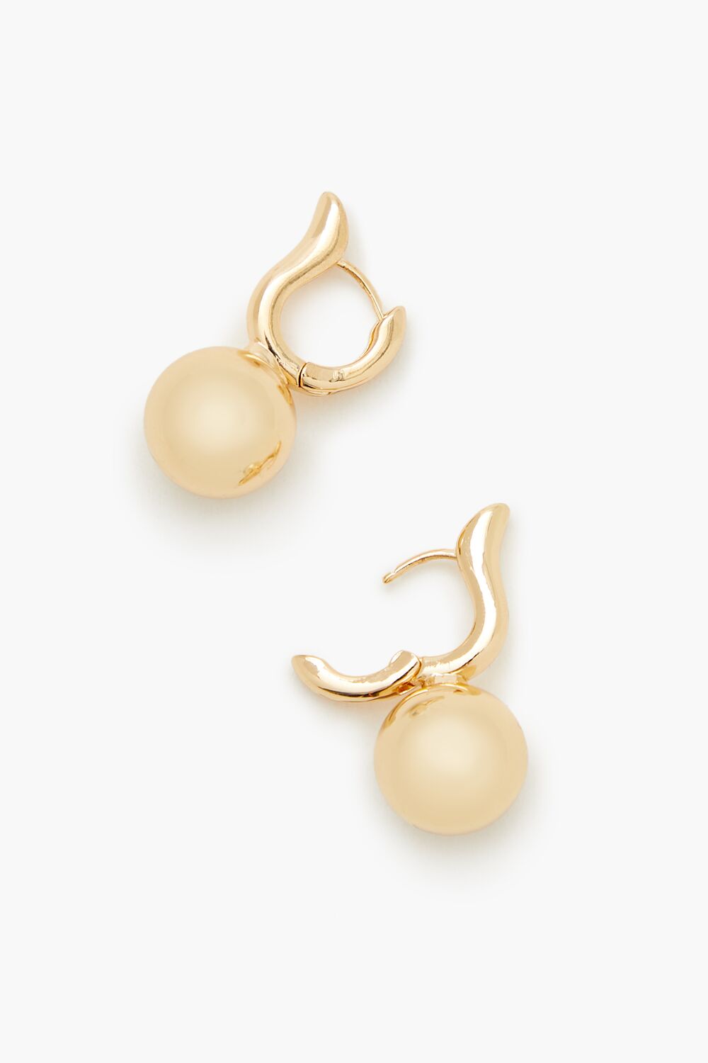 Round Huggie Hoop Earrings | Forever 21 online