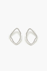 Geo Rhinestone Drop Earrings | Forever 21 on sale