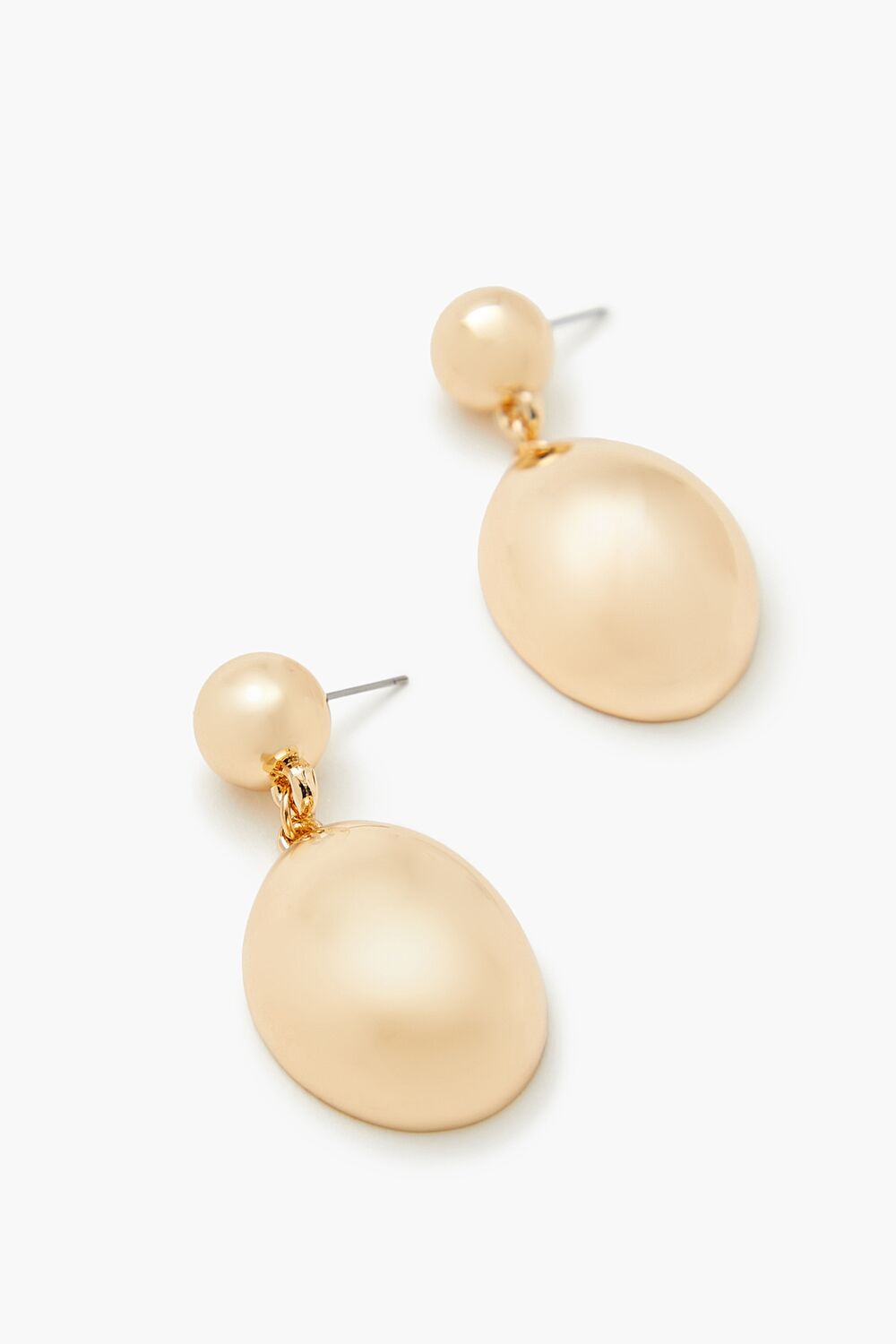 Tiered Oval Drop Earrings | Forever 21 online
