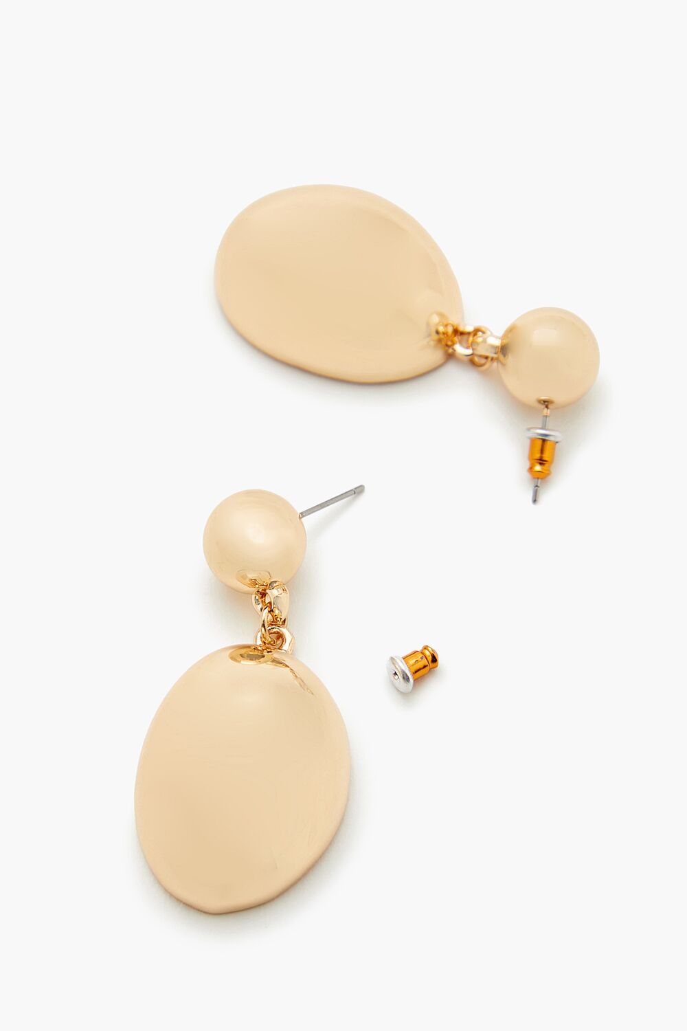 Tiered Oval Drop Earrings | Forever 21 online