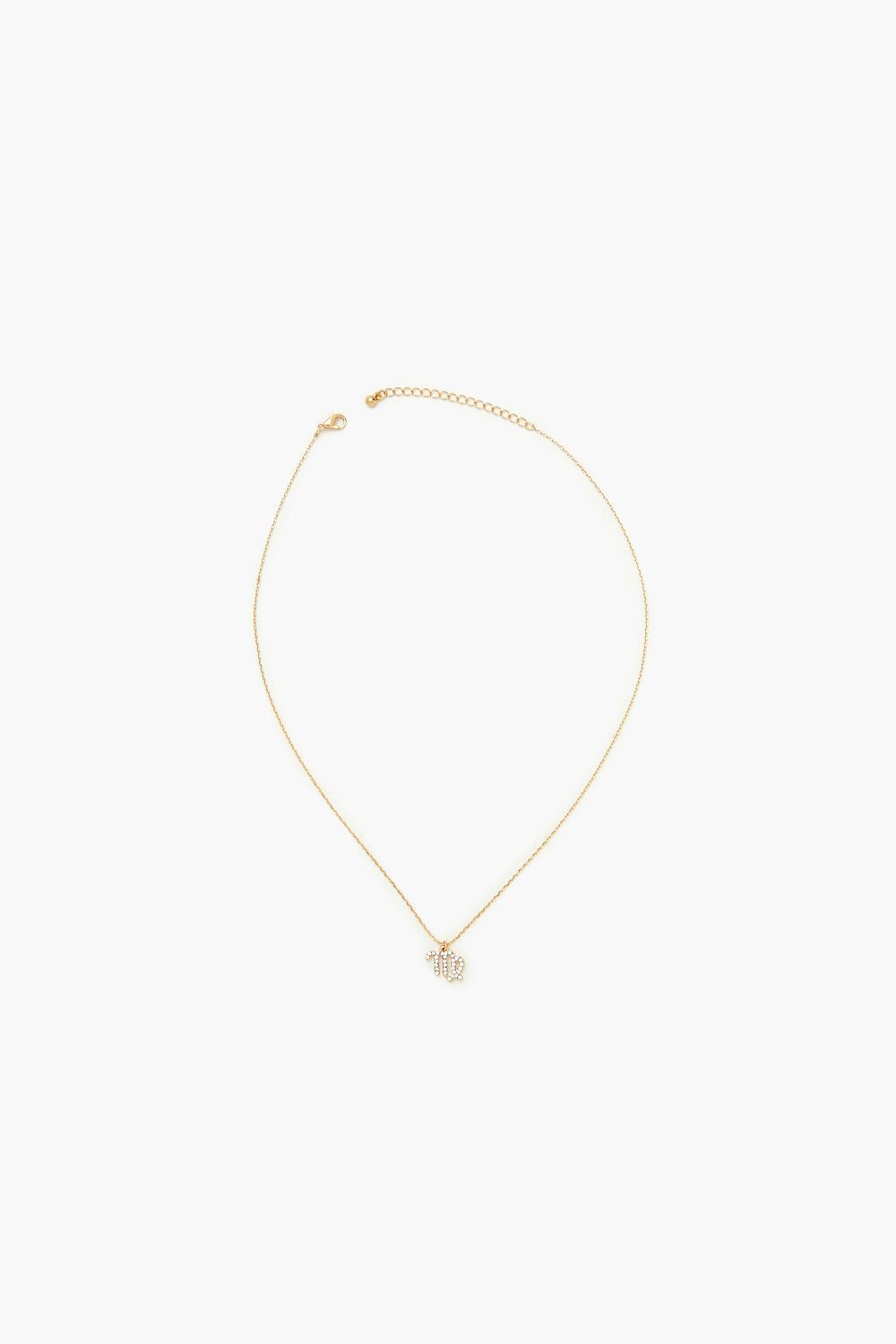 Rhinestone Zodiac Charm Necklace | Forever 21 sale