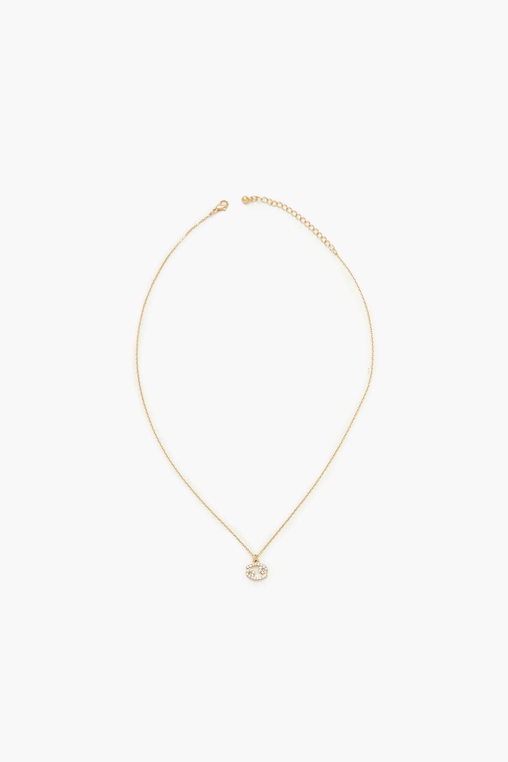 Rhinestone Zodiac Charm Necklace | Forever 21 sale