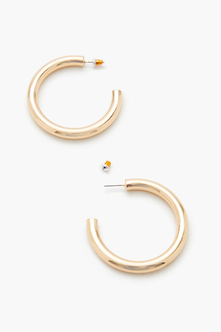 Smooth Hoop Earrings | Forever 21 on sale