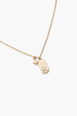 Star & Dog Tag Charm Necklace | Forever 21 on sale