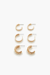 Rhinestone Hoop Earring Set | Forever 21 online