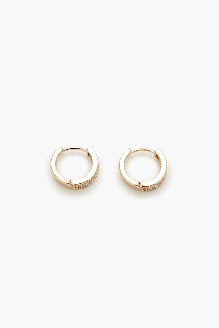 Rhinestone Hoop Earrings | Forever 21 sale