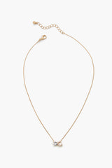 Faux Gem Initial Charm Necklace | Forever 21 on sale