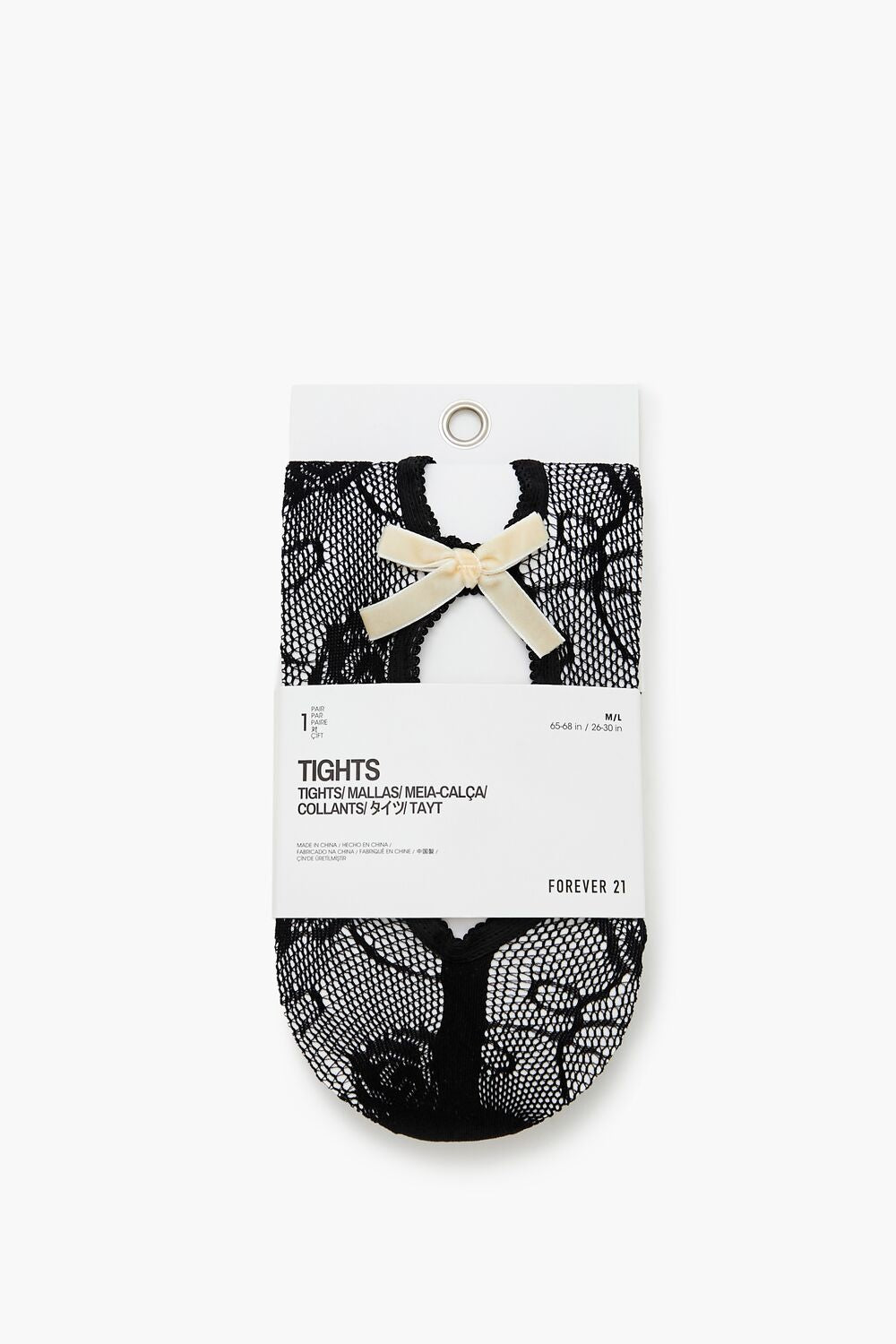 Bow Cutout Fishnet Tights | Forever 21 sale