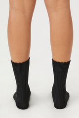 Pointelle Knit Crew Socks | Forever 21 on sale