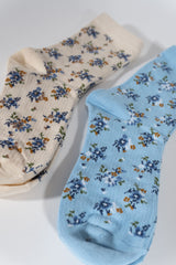 Floral Print Ankle Socks – 2 Pack | Forever 21 US