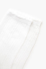 Pointelle Knit Crew Socks | Forever 21 US