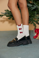 Disney Minnie Mouse Bow Crew Socks | Forever 21 outlet