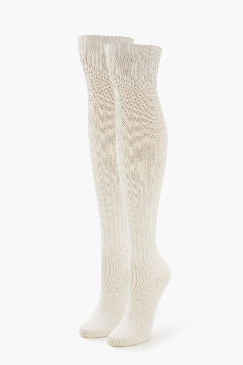 Ribbed Over-the-Knee Socks | Forever 21 US