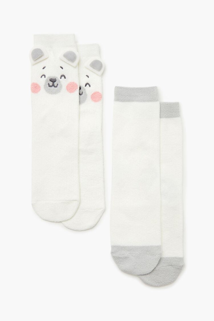 Bear Crew Socks Set - 2 pack | Forever 21 on sale
