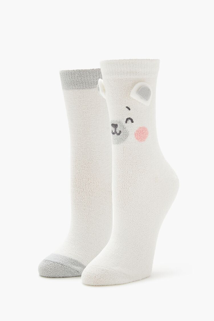Bear Crew Socks Set - 2 pack | Forever 21 on sale