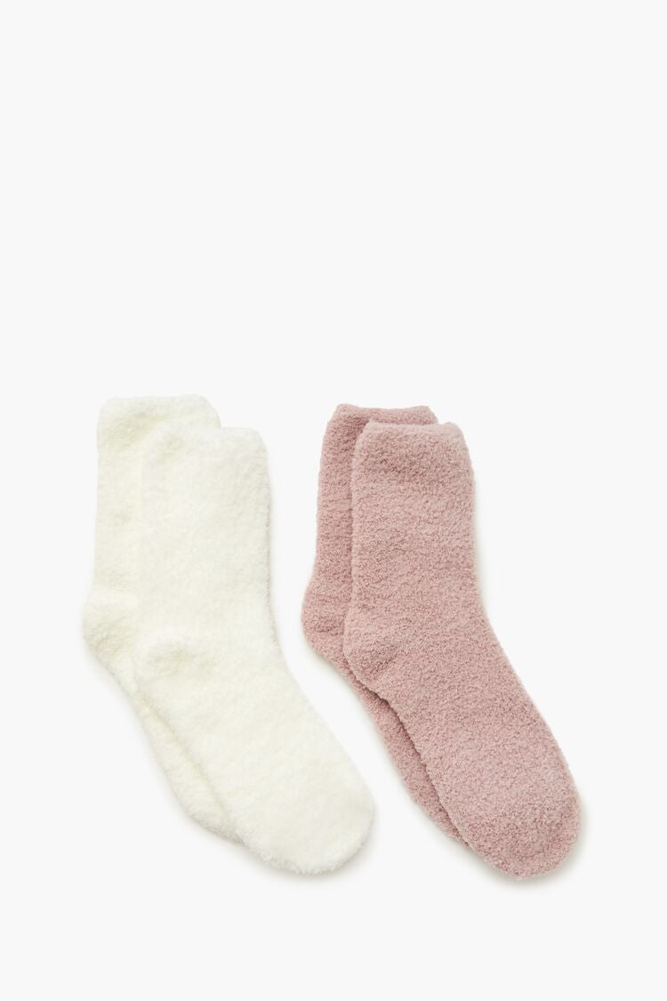 Plush Crew Socks Set - 2 pack | Forever 21 outlet