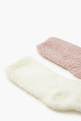 Plush Crew Socks Set - 2 pack | Forever 21 outlet