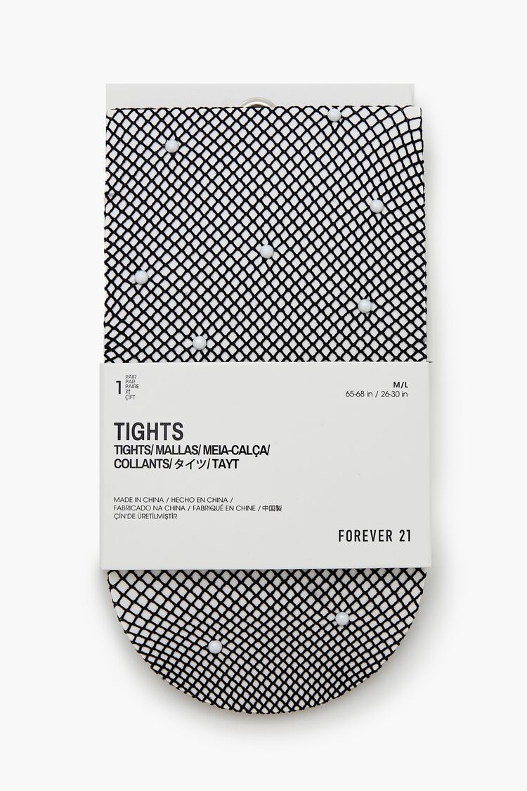 Faux Pearl Fishnet Tights | Forever 21 on sale