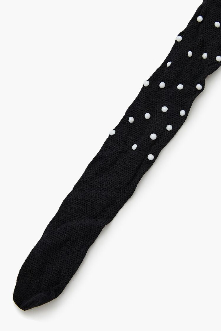 Faux Pearl Fishnet Tights | Forever 21 on sale