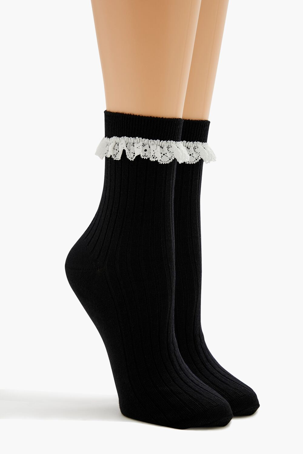Lace-Trim Crew Socks | Forever 21 online