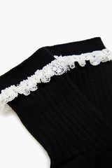 Lace-Trim Crew Socks | Forever 21 online