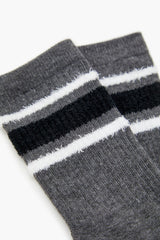 Striped-Trim Crew Socks | Forever 21 near me