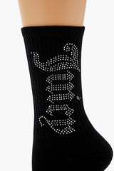 Juicy Couture Rhinestone Crew Socks | Forever 21 sale