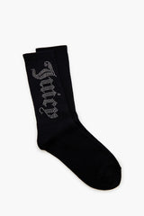 Juicy Couture Rhinestone Crew Socks | Forever 21 sale