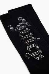 Juicy Couture Rhinestone Crew Socks | Forever 21 sale