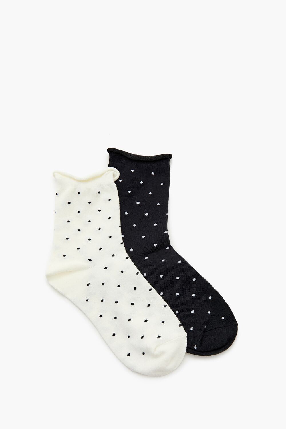 Polka Dot Crew Socks Set - 2 pack | Forever 21 on sale