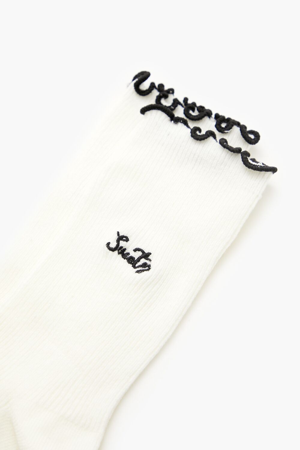 Lettuce-Edge Sweety Crew Socks | Forever 21 discount