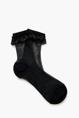 Lace-Trim Mesh Crew Socks | Forever 21 US