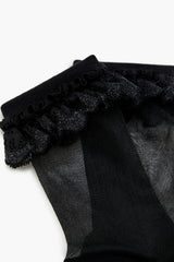 Lace-Trim Mesh Crew Socks | Forever 21 US