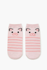 Pig Graphic Ankle Socks | Forever 21 discount