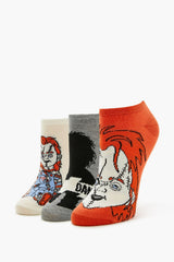 Chucky Ankle Socks Set - 3 pack | Forever 21 outlet