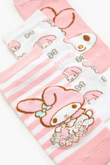 My Melody Ankle Socks Set - 3 pack | Forever 21 near me
