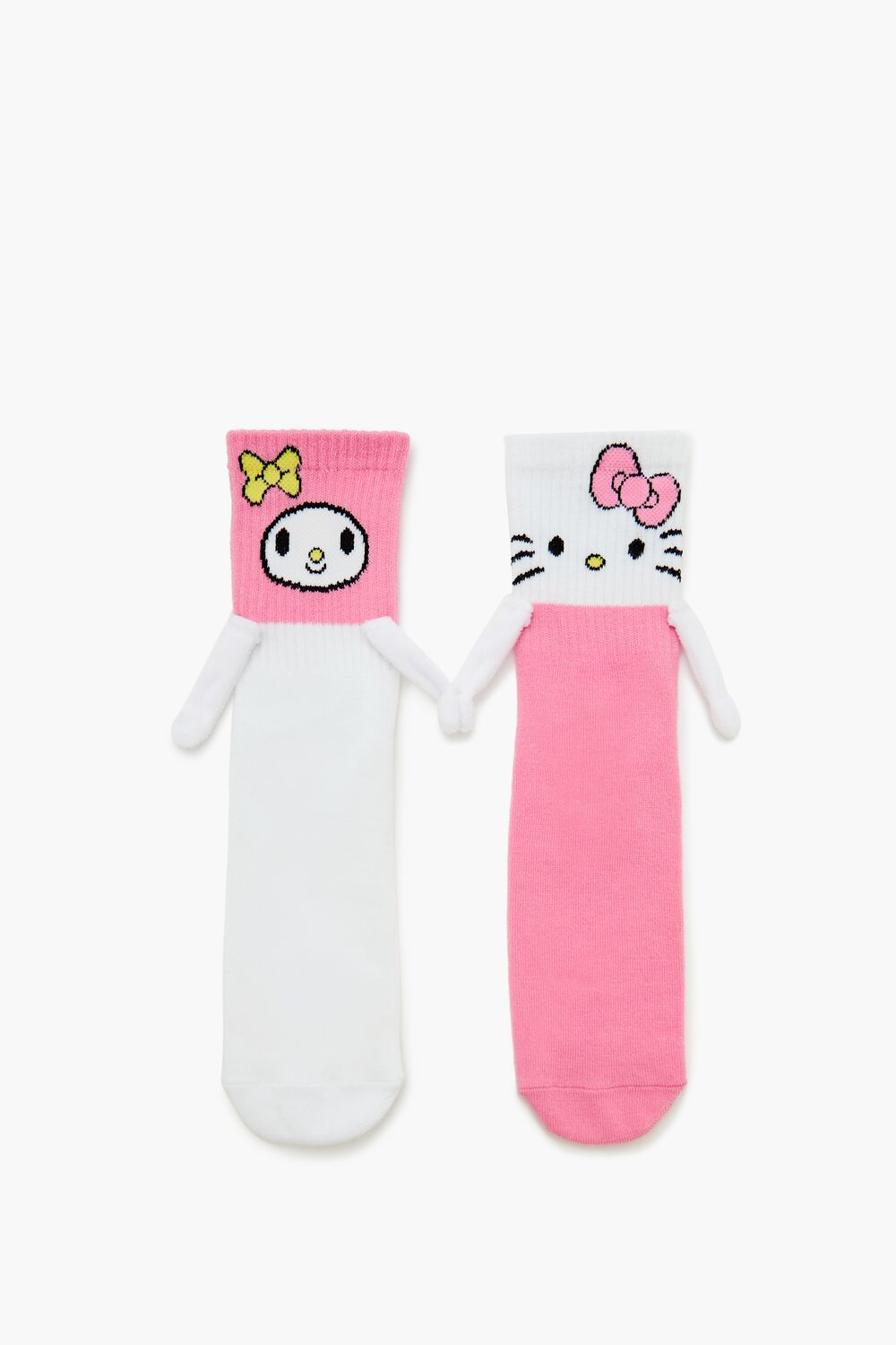 Hello Kitty & My Melody Crew Socks | Forever 21 on sale