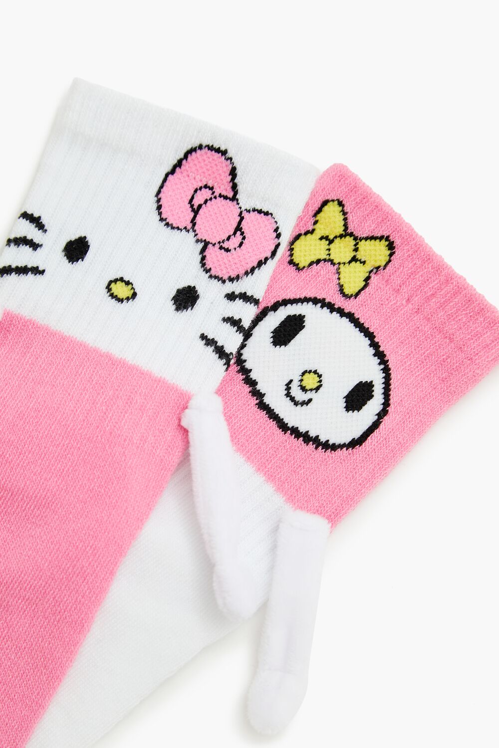 Hello Kitty & My Melody Crew Socks | Forever 21 on sale