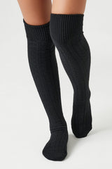 Cable Knit Knee-High Socks | Forever 21 sale