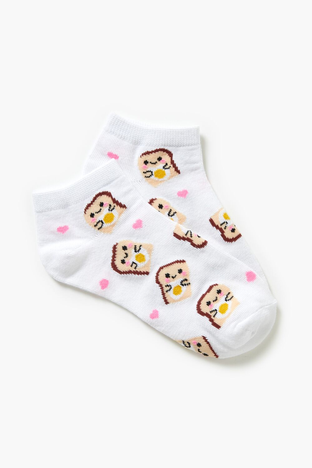 Egg Toast Print Ankle Socks | Forever 21 outlet