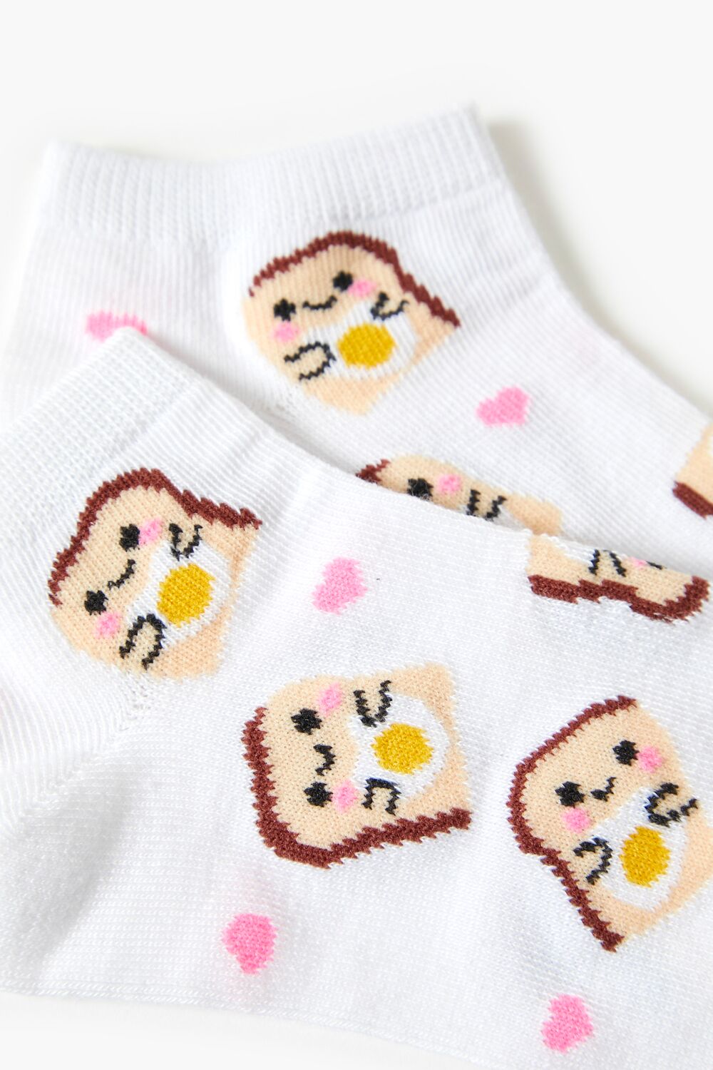 Egg Toast Print Ankle Socks | Forever 21 outlet