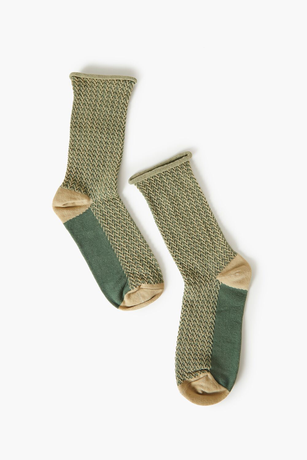 Herringbone Crew Socks | Forever 21 near me