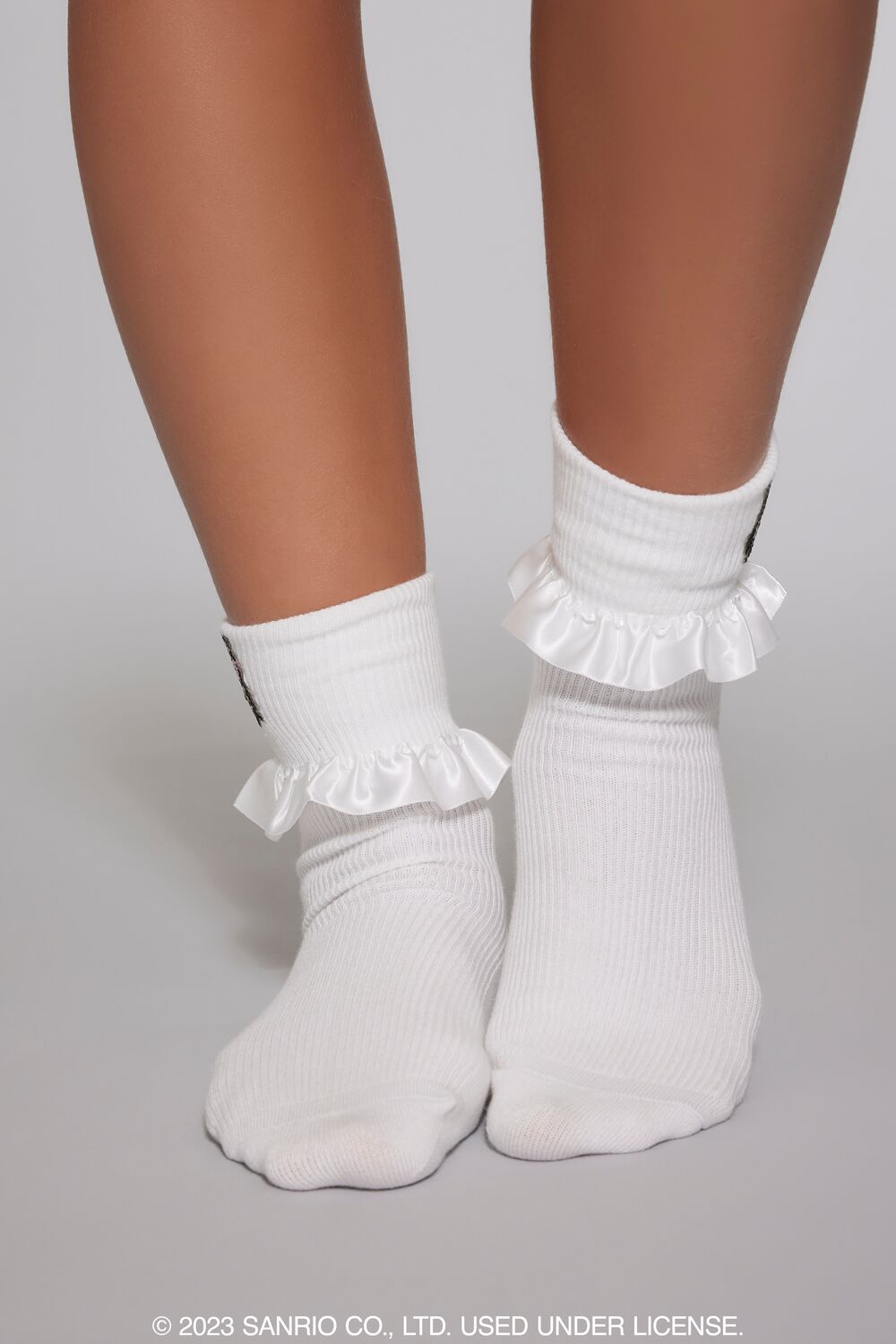 Ruffle Hello Kitty Crew Socks | Forever 21 on sale
