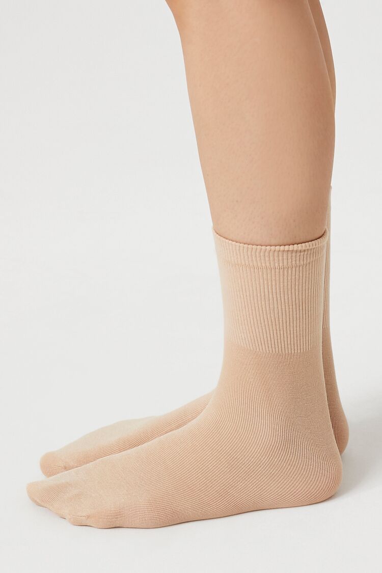 Ribbed-Trim Crew Socks | Forever 21 outlet