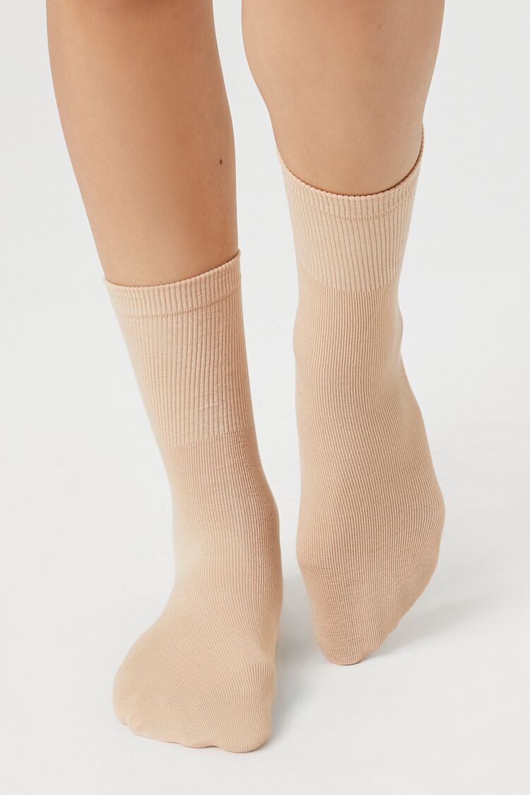 Ribbed-Trim Crew Socks | Forever 21 outlet