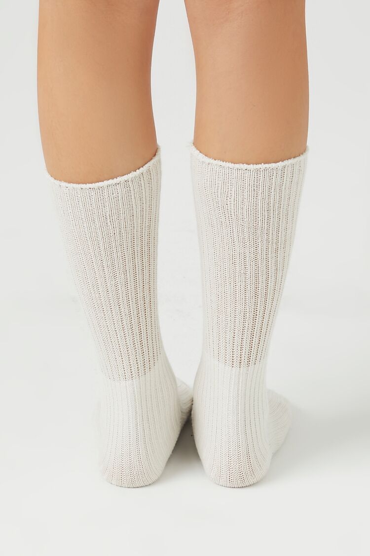 Cotton-Blend Crew Socks | Forever 21 on sale