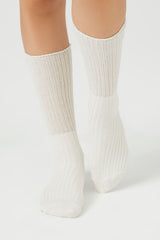 Cotton-Blend Crew Socks | Forever 21 on sale